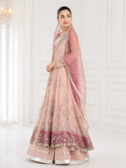 Wali Fashion Lavender Embroidered 3-Piece Suit