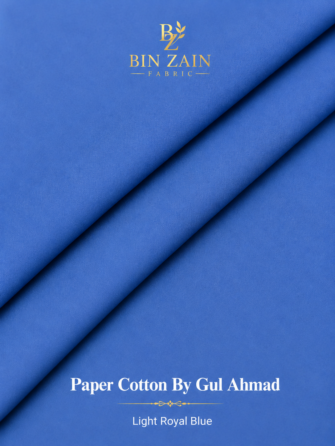 Premium Paper Cotton - Light Royal Blue