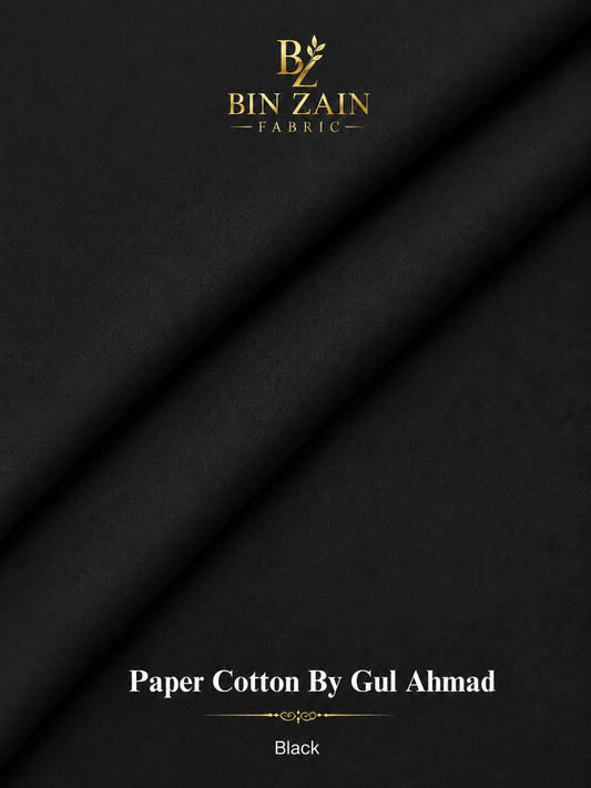 Premium Paper Cotton - Black