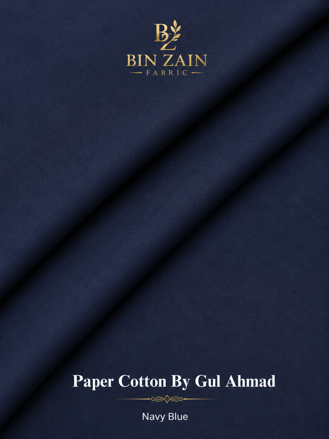 Premium Paper Cotton - Navy Blue