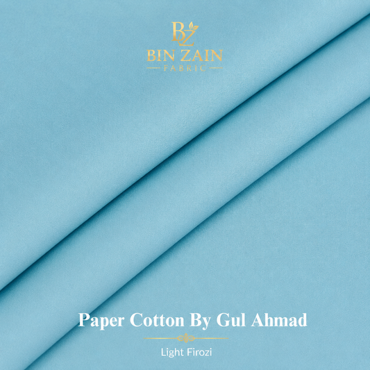 Premium Paper Cotton - Light Ferozi