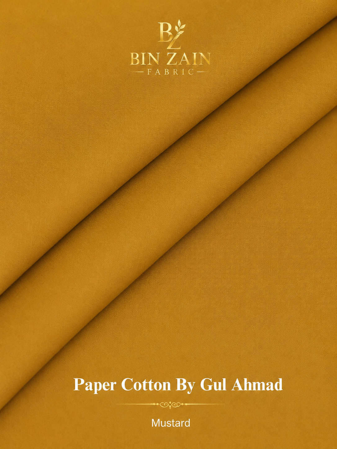 Premium Paper Cotton - Mustard