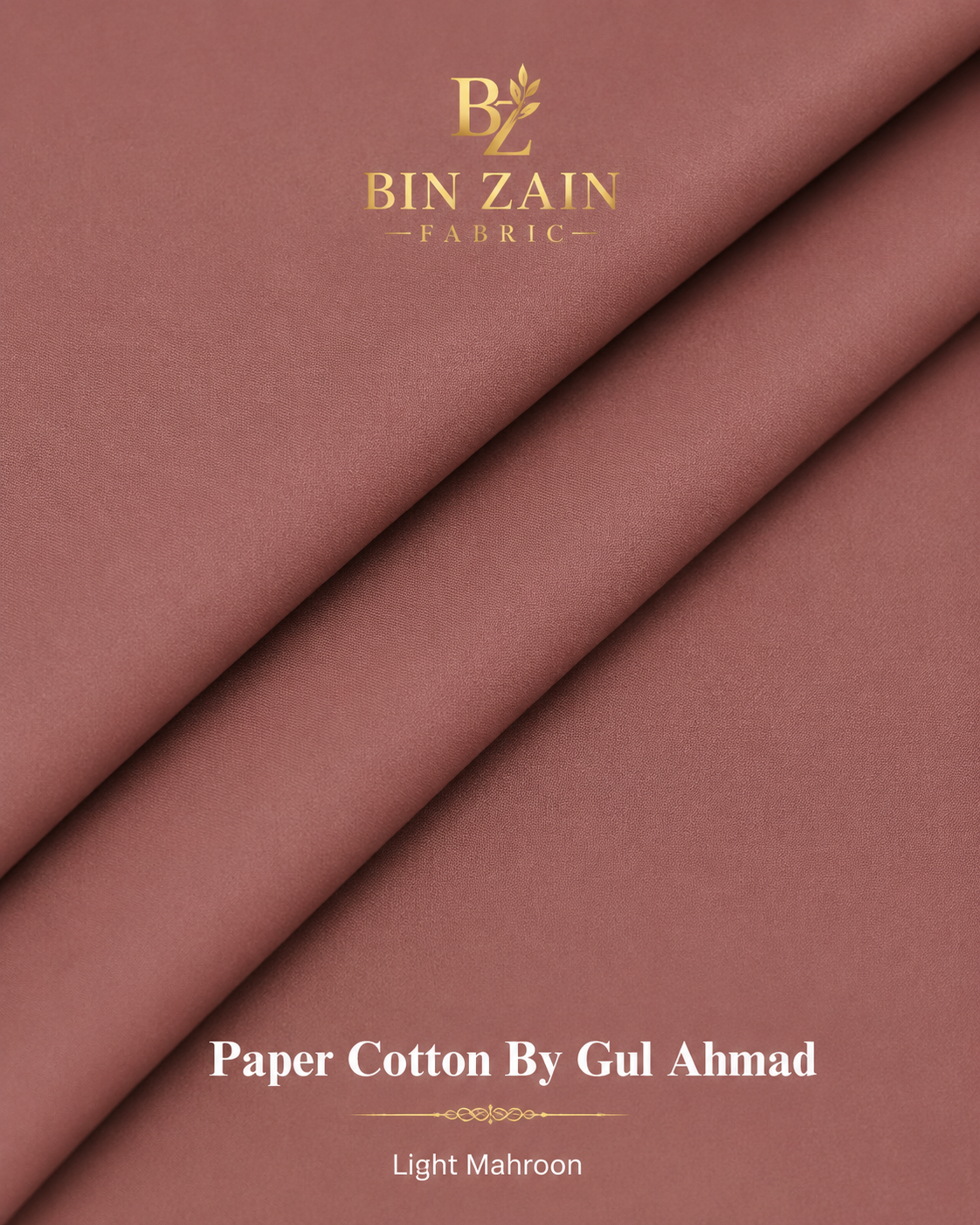 Premium Paper Cotton - Light Mahroon